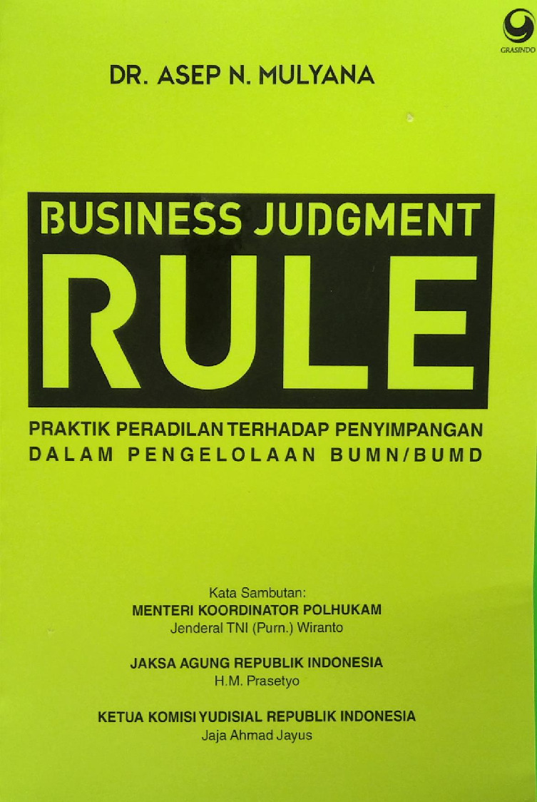 Business Judgment Rule